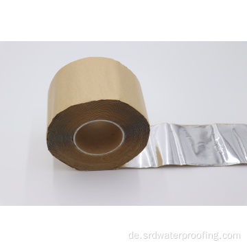 In Stock Aluminiumfolie Butylgummi wasserdichtes Klebeband